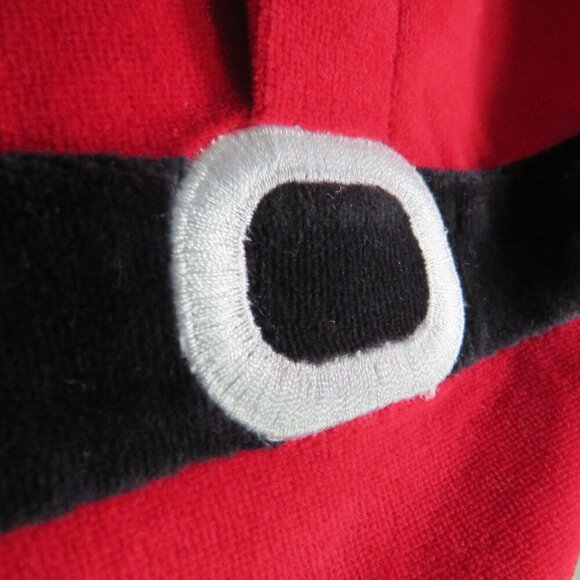 Baby Santa Christmas Costume 2pc top, footed bottom 6 months 12-16lbs - Picture 6 of 10